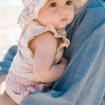 Seersucker Bloomer - Anchor Red