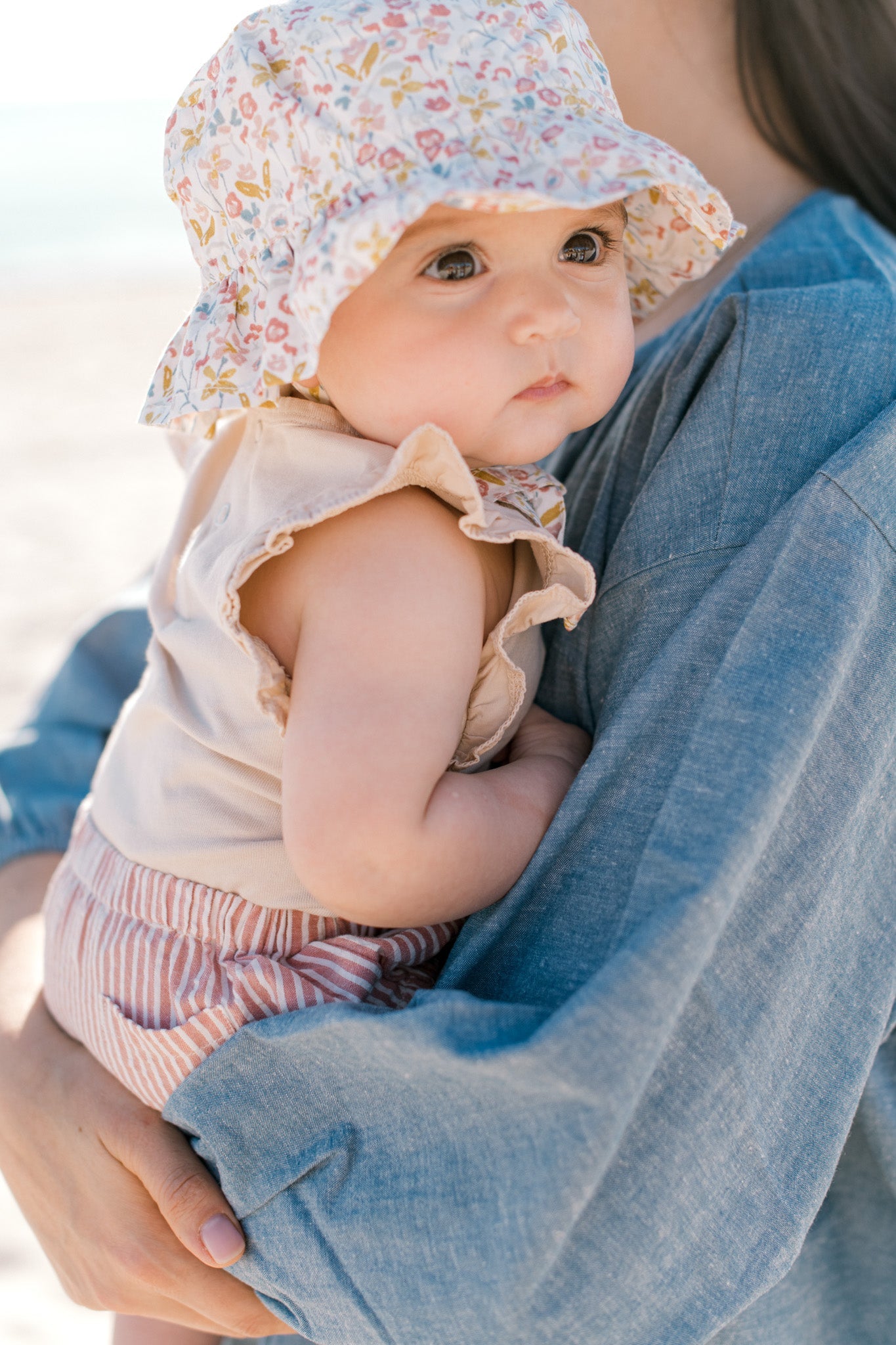 Seersucker Bloomer - Anchor Red