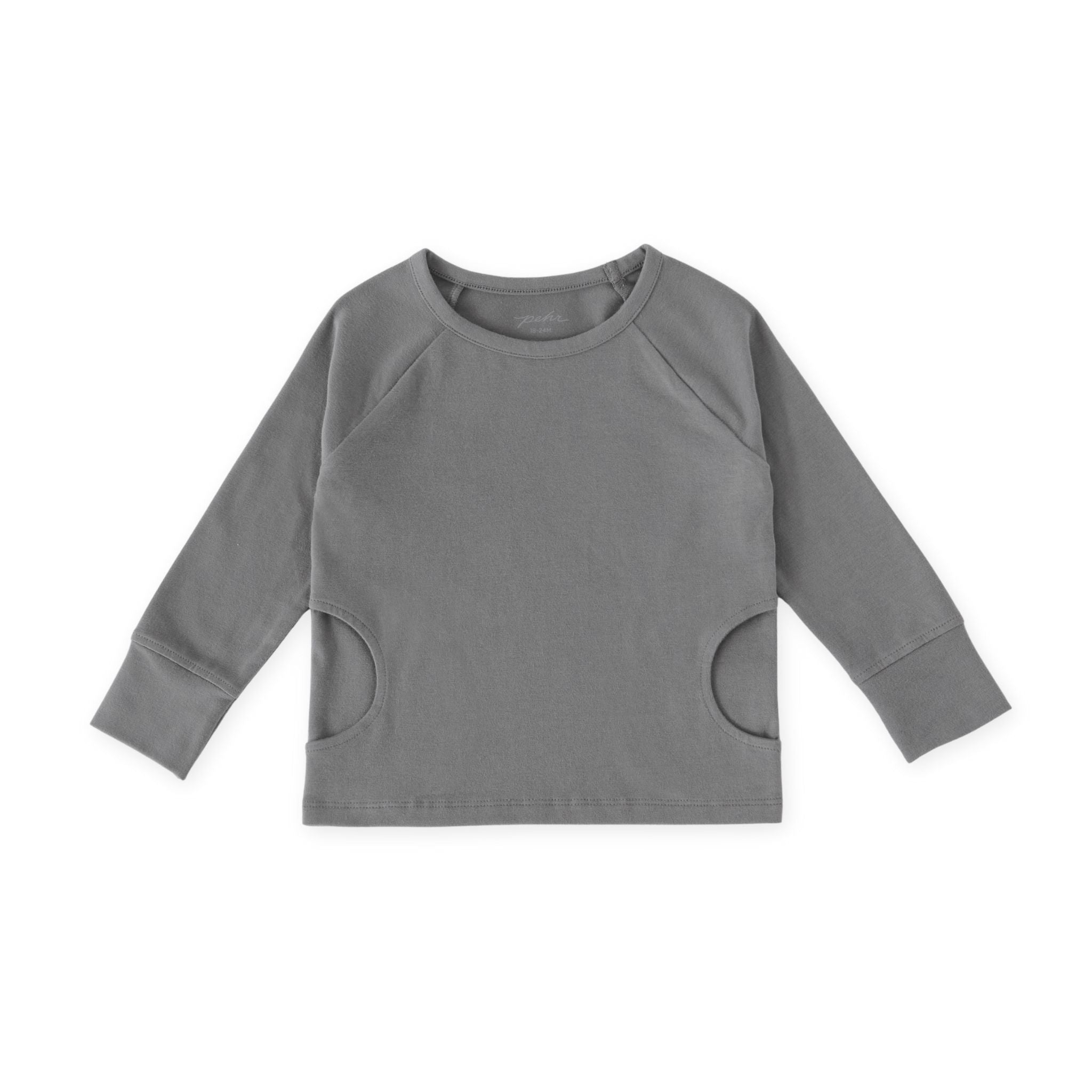 Essentials Top - Charcoal