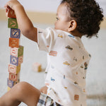 Dropped Shoulder Short Sleeve T-Shirt - Rush Hour