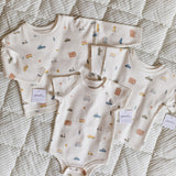 Dropped Shoulder Short Sleeve T-Shirt - Rush Hour