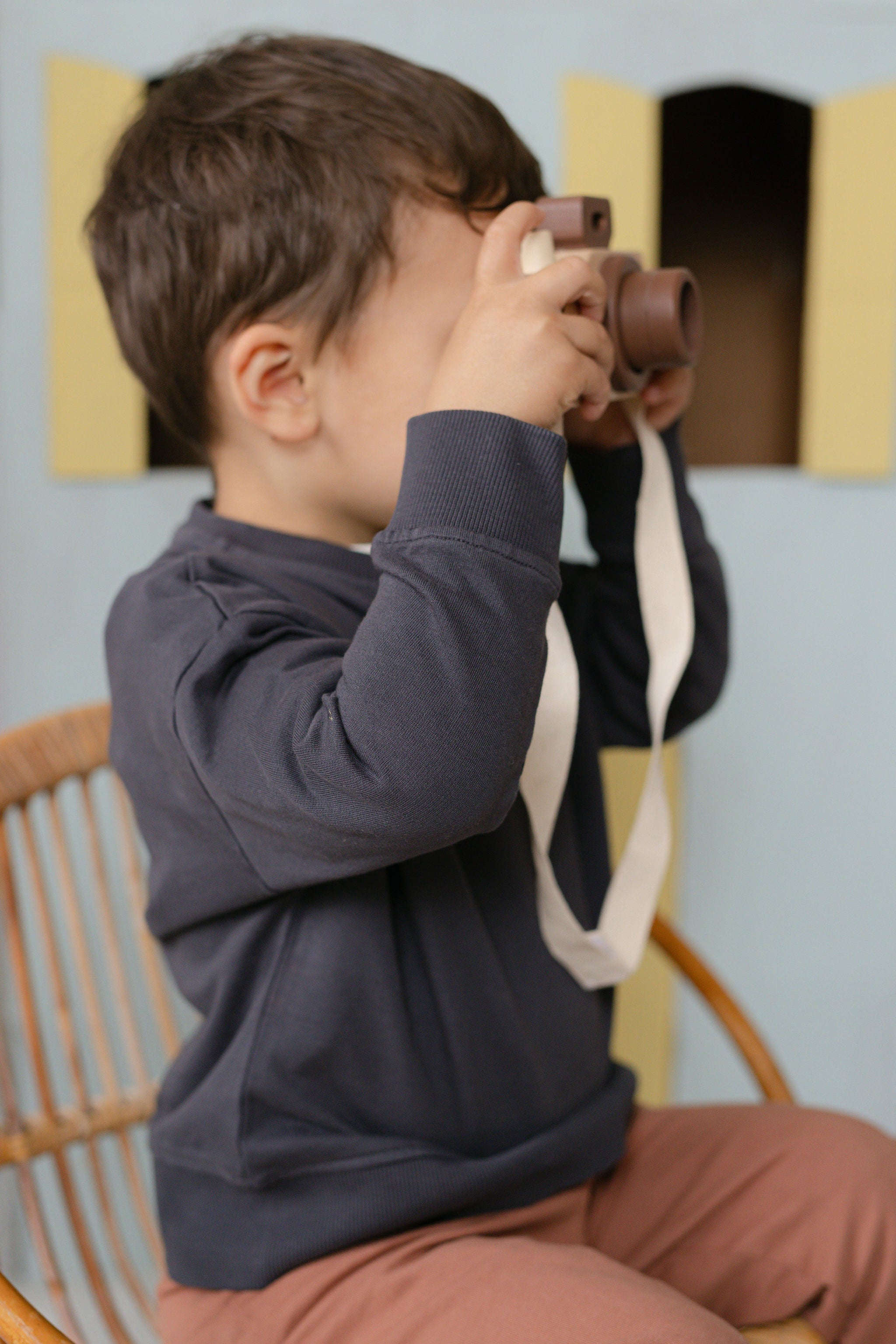 French Terry Sweatshirt - Ink Blue