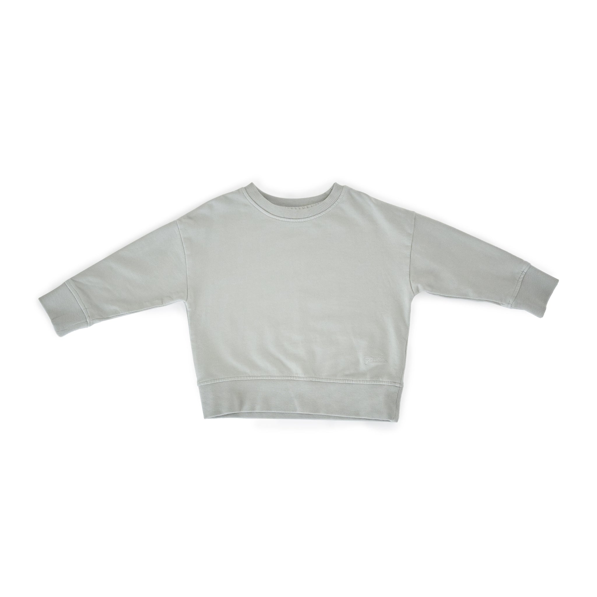 French Terry Sweatshirt - Soft Sea