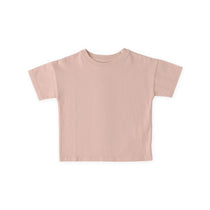 garment dye t shirt soft peony in pinks pattern