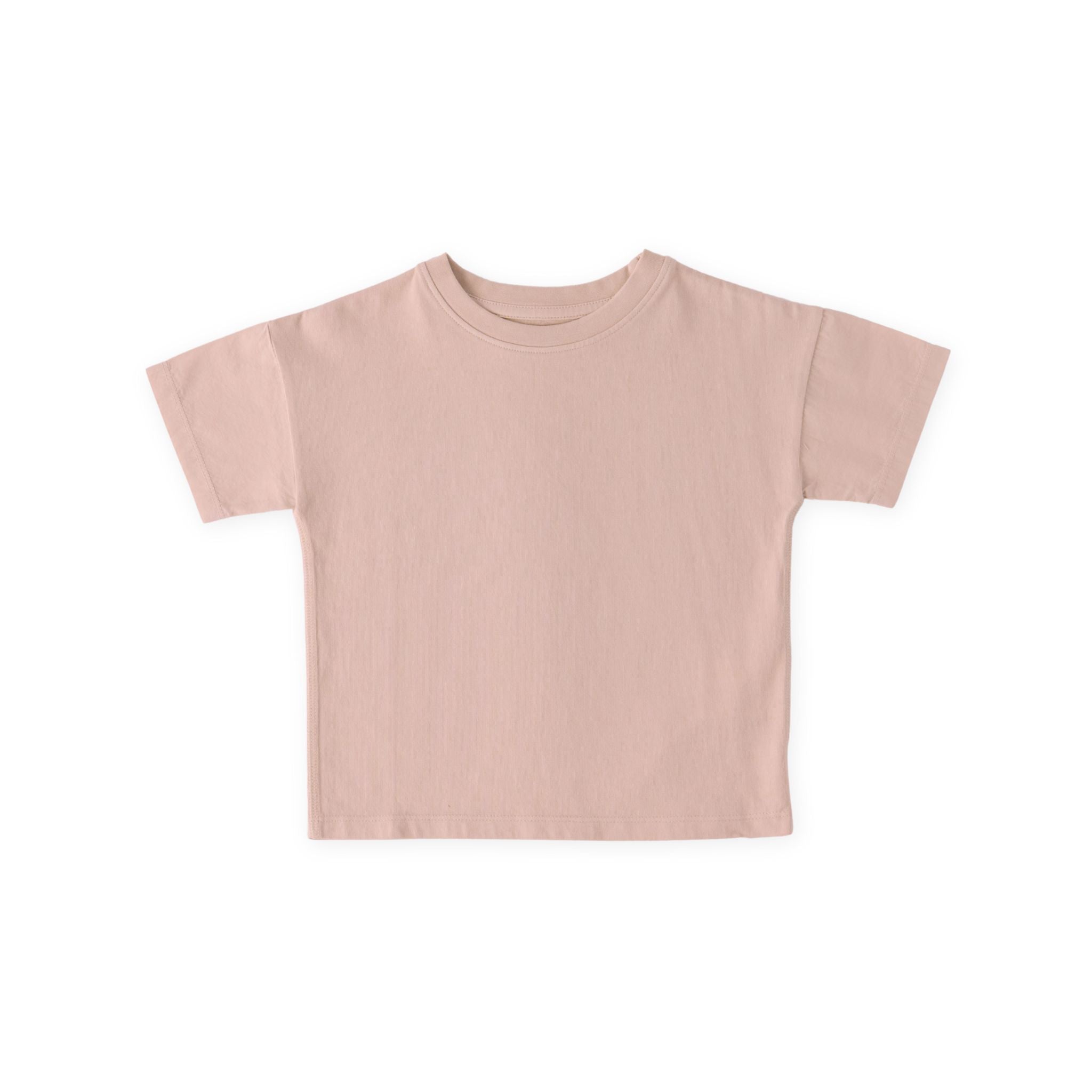 garment dye t shirt soft peony in pinks pattern