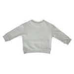 french terry shoulder snap sweatshirt soft sea