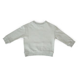 french terry shoulder snap sweatshirt soft sea