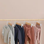 French Terry Ruffle Sweatshirt - Clay