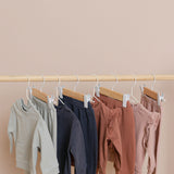 French Terry Ruffle Sweatshirt - Clay