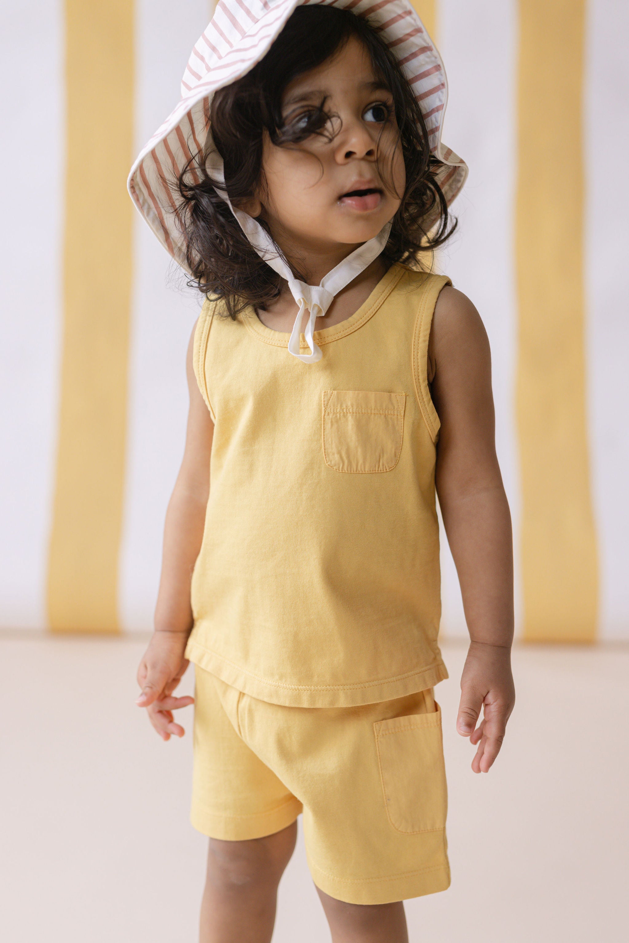 Garment Dye Tank - Soft Marigold