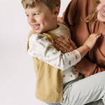 French Terry Patch Pocket Vest - Dijon