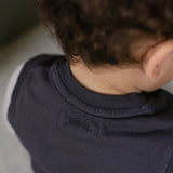 pehr- French Terry Patch Pocket Vest- Ink Blue-4