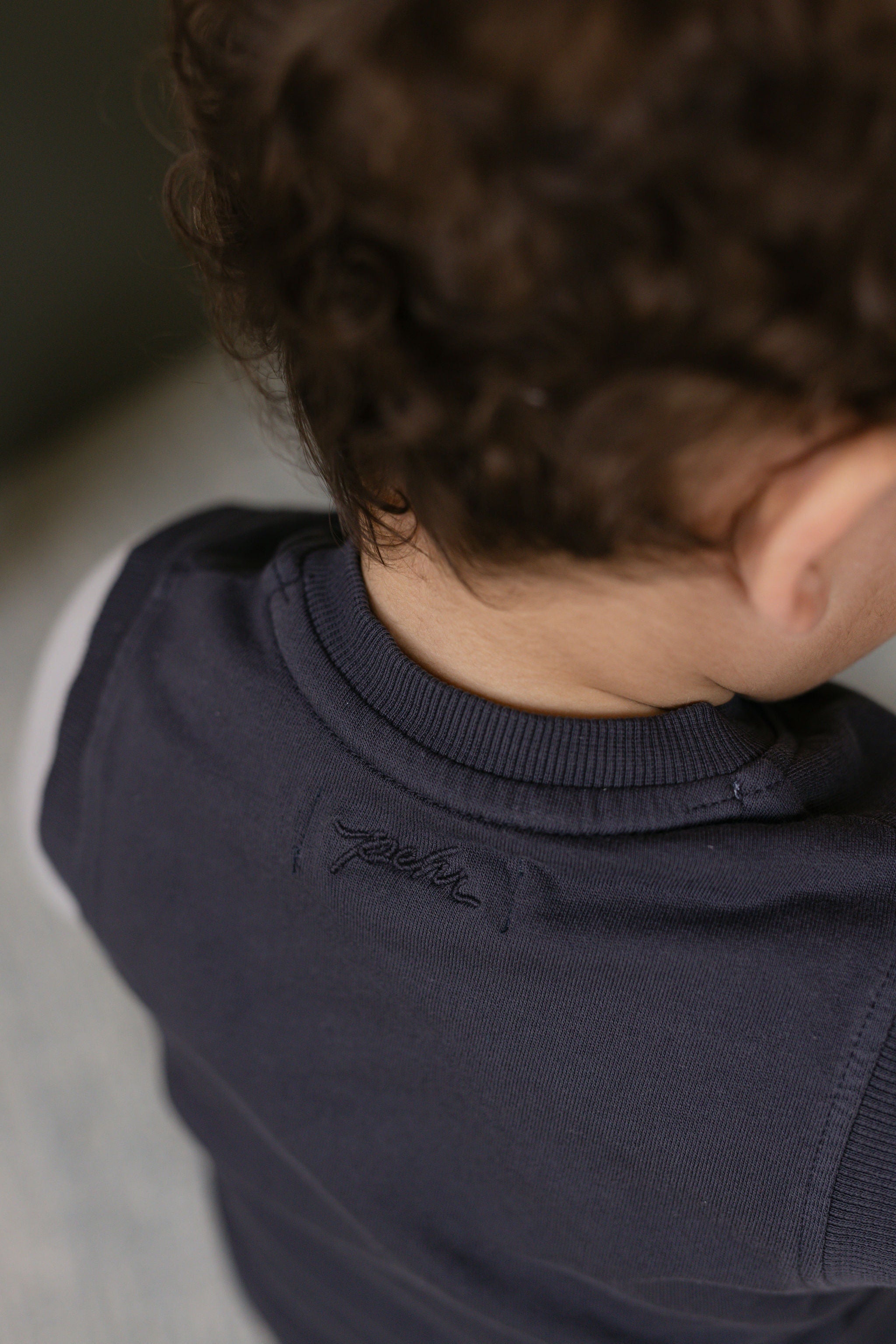 pehr- French Terry Patch Pocket Vest- Ink Blue-4