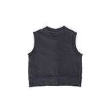 pehr- French Terry Patch Pocket Vest- Ink Blue-8