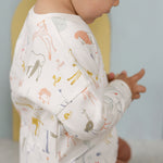 Dropped Shoulder Long Sleeve Top - Into The Wild