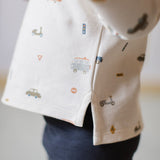 Dropped Shoulder Long Sleeve Top - Rush Hour