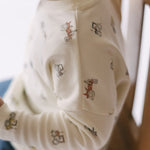 Dropped Shoulder Long Sleeve Top - Field Work