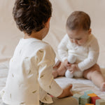 Dropped Shoulder Long Sleeve Top - Sweet Pea