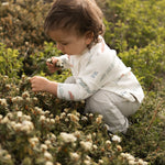 Dropped Shoulder Long Sleeve Top - Locomotive