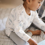 Dropped Shoulder Long Sleeve Top - Life Aquatic