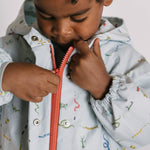 Park Jacket - Crawling Critters Blue