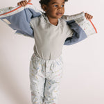 Park Jacket - Crawling Critters Blue