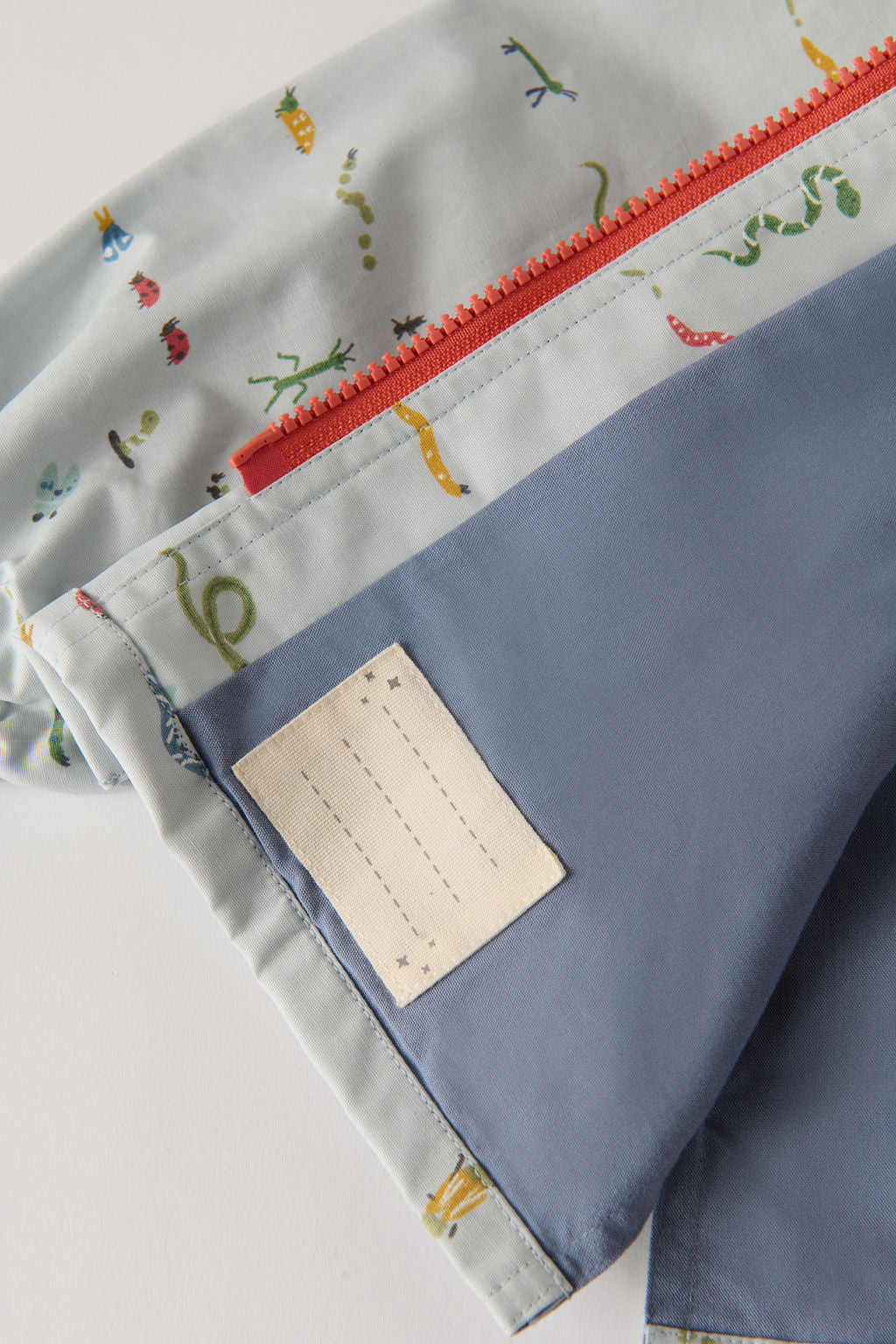 Park Jacket - Crawling Critters Blue