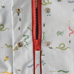 Park Jacket - Crawling Critters Blue