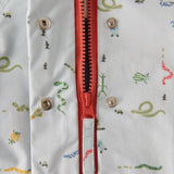 Park Jacket - Crawling Critters Blue