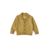 French Terry Shawl Cardigan - Dijon