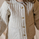 Railroad Quilted Jacket - Railroad Stripe