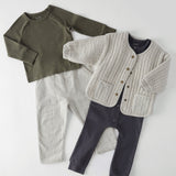 Railroad Quilted Jacket - Railroad Stripe