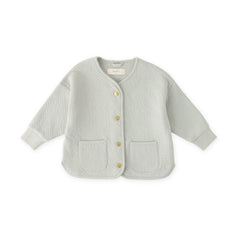 kids cloud jacket soft sea in blues pattern pehr 1