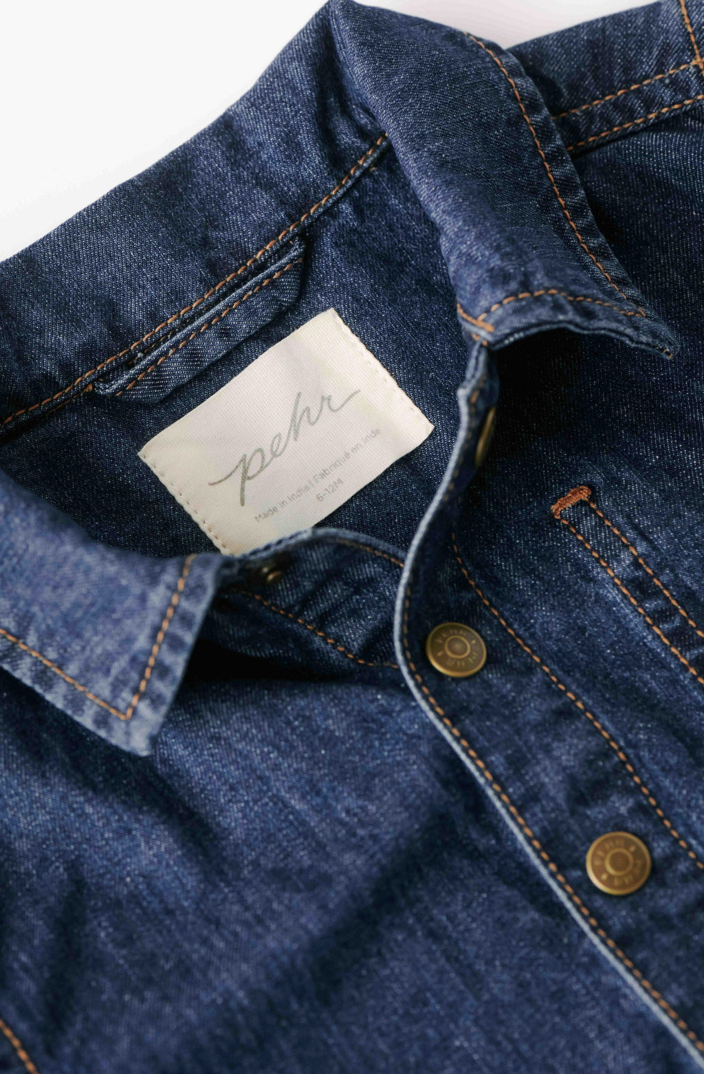 kids denim jacket vintage wash