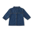 kids denim jacket vintage wash