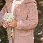 Corduroy Quilted Jacket - Thistle