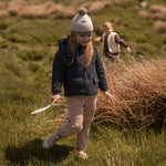 Corduroy Quilted Jacket - Ink Blue