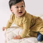 french terry pocket sweatshirt dijon