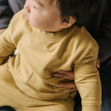 french terry pocket sweatshirt dijon