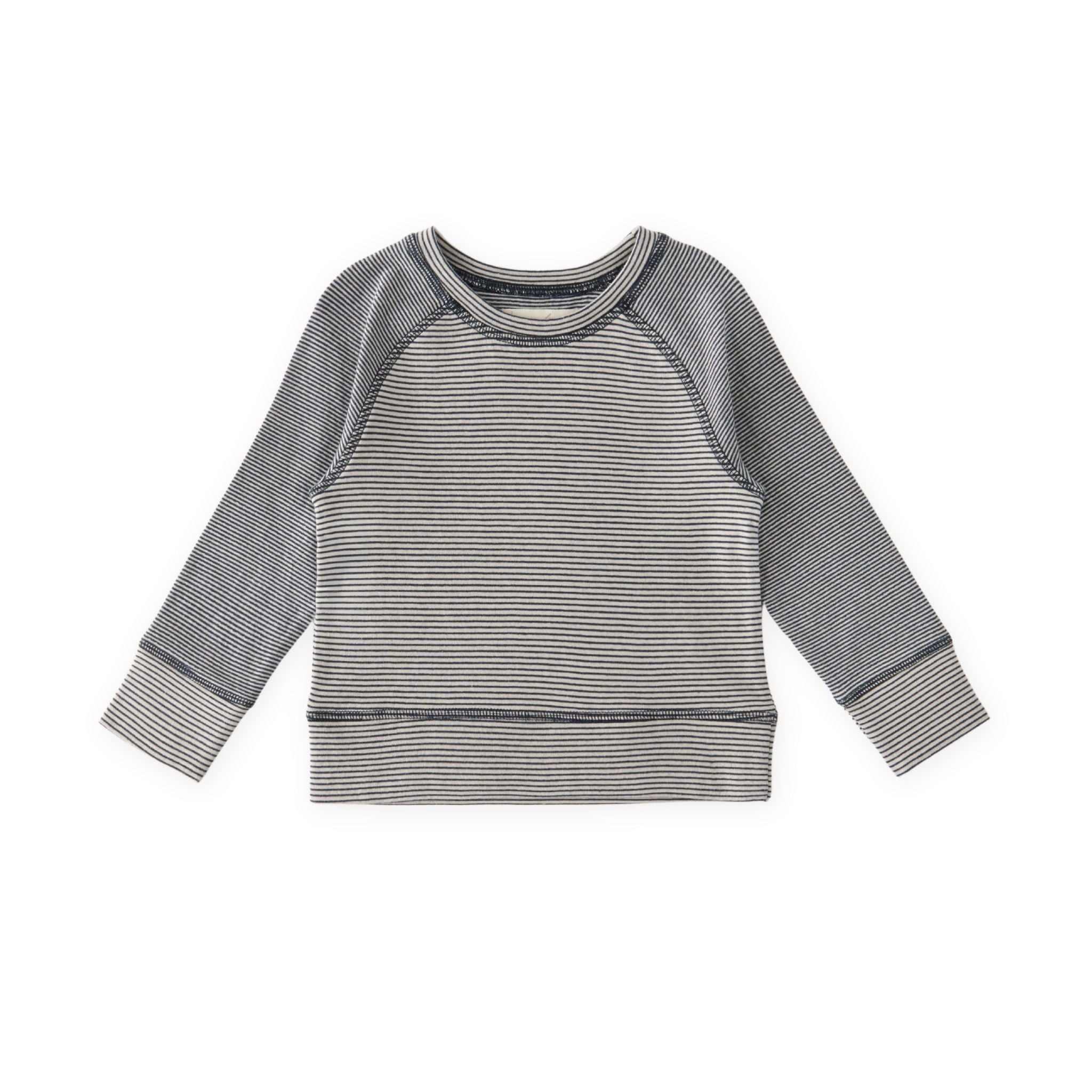 Sailor Stripe Raglan Top - Ink