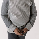 Sailor Stripe Raglan Top - Ink