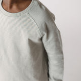 Sailor Stripe Raglan Top - Sea
