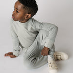 Sailor Stripe Raglan Top - Sea