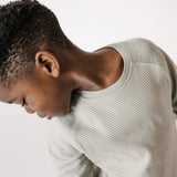 Sailor Stripe Raglan Top - Sea