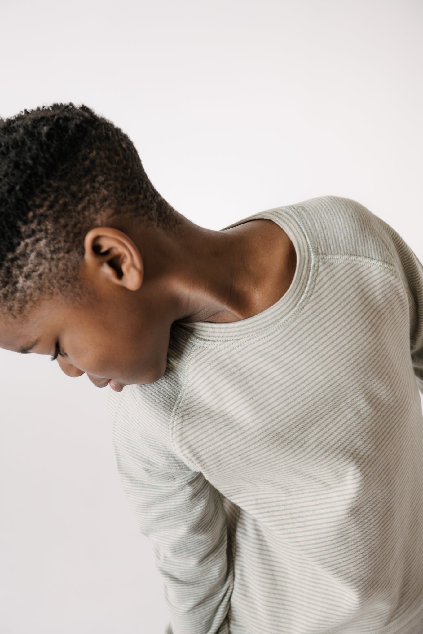 Sailor Stripe Raglan Top - Sea