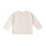 Garment Dye Dropped Shoulder Long Sleeve - Natural
