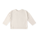 Garment Dye Dropped Shoulder Long Sleeve - Natural
