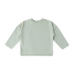 Garment Dye Dropped Shoulder Long Sleeve - Sea