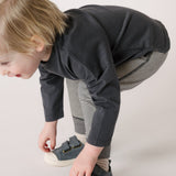 Garment Dye Dropped Shoulder Long Sleeve - Ink Blue