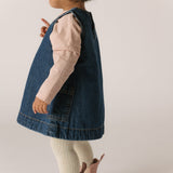 Garment Dye Dropped Shoulder Long Sleeve - Soft Peony